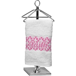 Fleur De Lis Cotton Finger Tip Towel (Personalized)