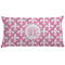 Pink Fleur De Lis Personalized Pillow Case