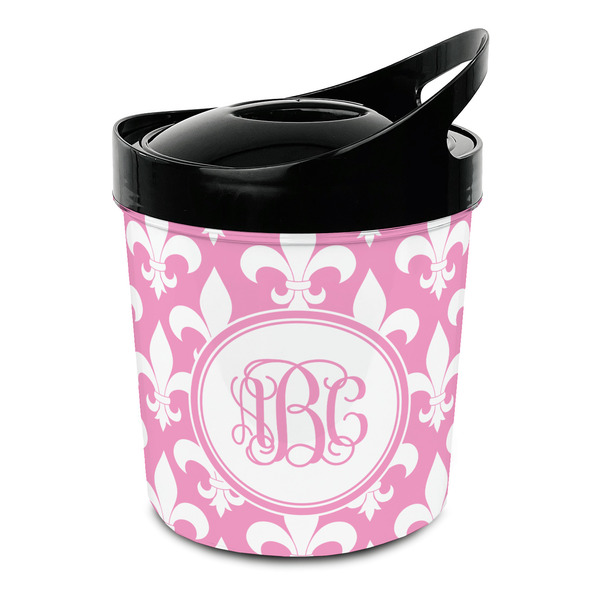 Custom Fleur De Lis Plastic Ice Bucket (Personalized)