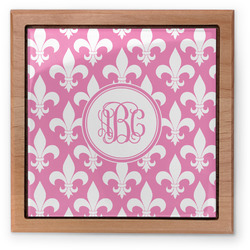 Fleur De Lis Pet Urn w/ Monogram