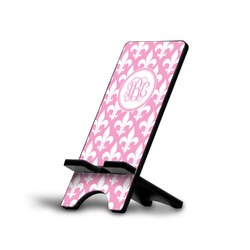 Fleur De Lis Cell Phone Stand (Small) (Personalized)
