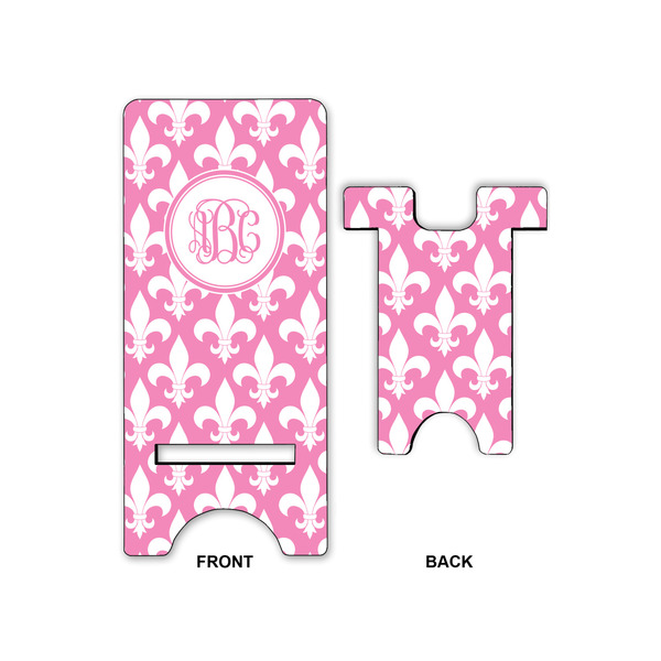 Fleur De Lis Phone Stand - Front & Back