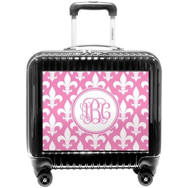 Custom Fleur De Lis Pilot / Flight Suitcase (Personalized)
