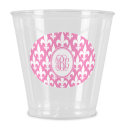 Fleur De Lis Plastic Shot Glass (Personalized)