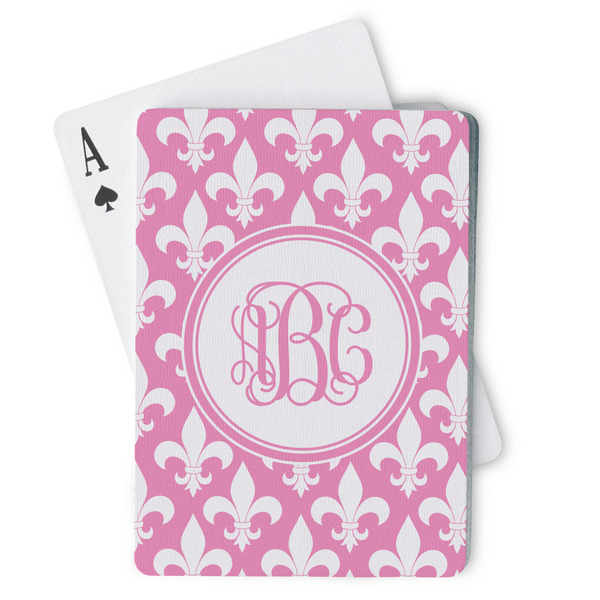 Custom Fleur De Lis Playing Cards (Personalized)