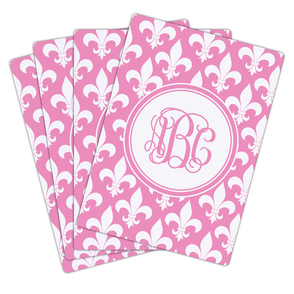 Fleur De Lis Playing Cards - Hand Back View