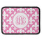 Fleur De Lis Iron On Rectangle Patch w/ Monogram