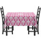 Fleur De Lis Rectangular Tablecloths - Side View