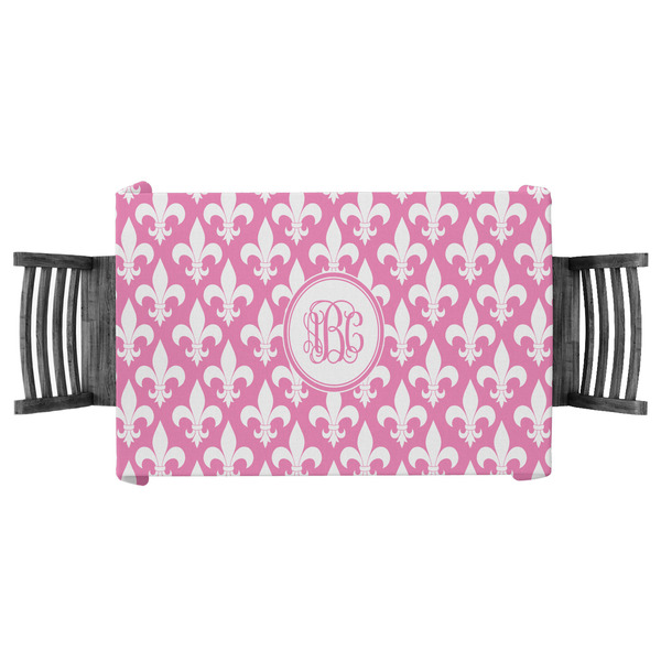 Custom Fleur De Lis Tablecloth - 58"x58" (Personalized)