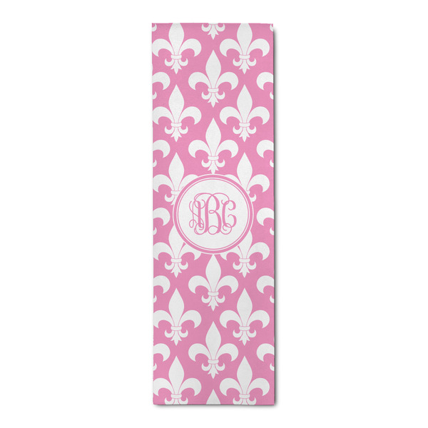 Custom Fleur De Lis Runner Rug - 2.5'x8' w/ Monograms