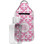 Fleur De Lis Hand Sanitizer & Keychain Holder - Large (Personalized)