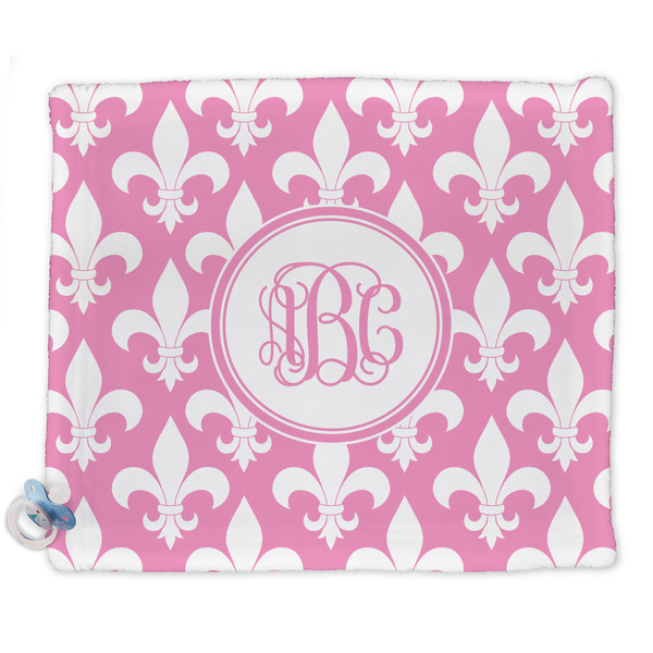 Custom Fleur De Lis Security Blanket (Personalized)