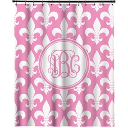 Fleur De Lis Extra Long Shower Curtain - 70"x84" (Personalized)