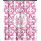 Pink Fleur De Lis Shower Curtain 70x90