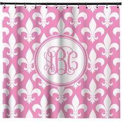 Fleur De Lis Shower Curtain - Custom Size (Personalized)