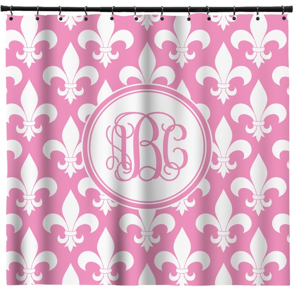 Custom Fleur De Lis Shower Curtain - Custom Size (Personalized)
