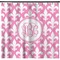 Fleur De Lis Shower Curtain (Personalized) (Non-Approval)