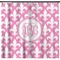Fleur De Lis Shower Curtain - 71" x 74" (Personalized)