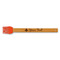 Fleur De Lis Silicone Brush - Red (Personalized)