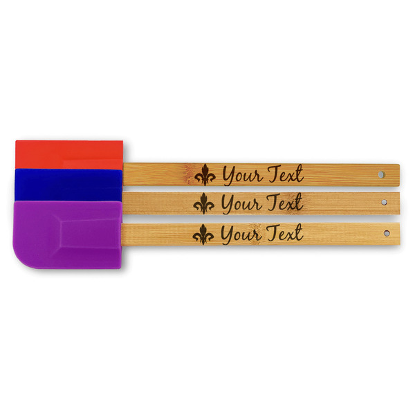 Custom Fleur De Lis Silicone Spatula (Personalized)