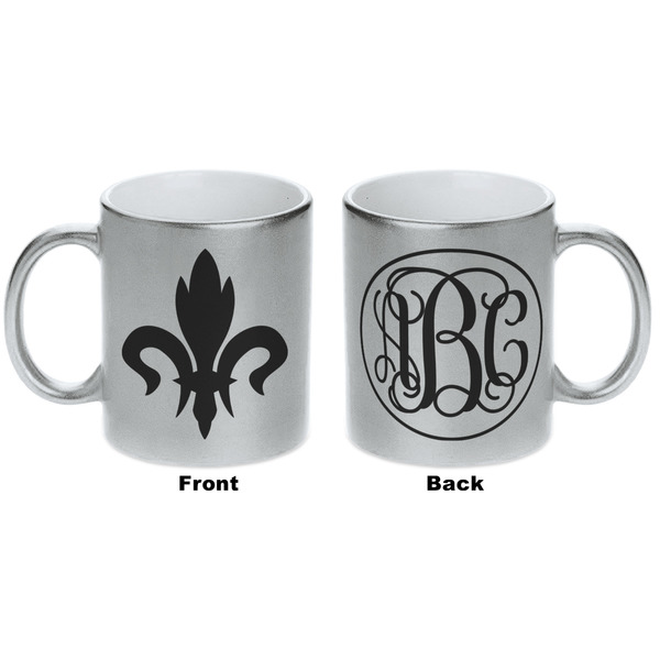 Fleur De Lis Silver Mug - Approval