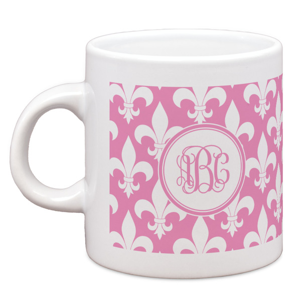 Fleur De Lis Single Shot Espresso Cup - Single Front