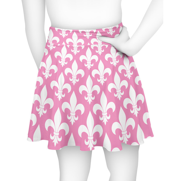Fleur De Lis Skater Skirt - Back