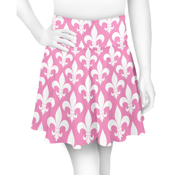 Custom Fleur De Lis Skater Skirt - 2X Large