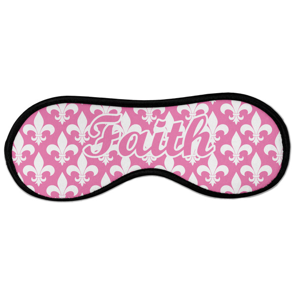Fleur De Lis Sleeping Eye Mask - Front Large