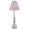 Fleur De Lis Small Chandelier Lamp - LIFESTYLE (on candle stick)