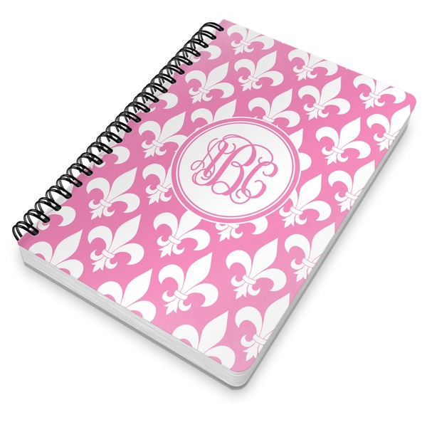 Fleur De Lis Spiral Journal 7 x 10 - Main