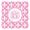 Fleur De Lis Square Decal (Personalized)