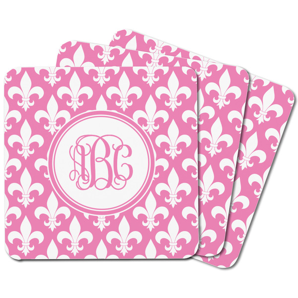 Fleur De Lis Square Fridge Magnet - MAIN