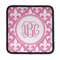 Fleur De Lis Iron On Square Patch w/ Monogram