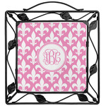 Fleur De Lis Square Trivet (Personalized)