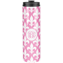 Fleur De Lis Stainless Steel Skinny Tumbler - 20 oz (Personalized)