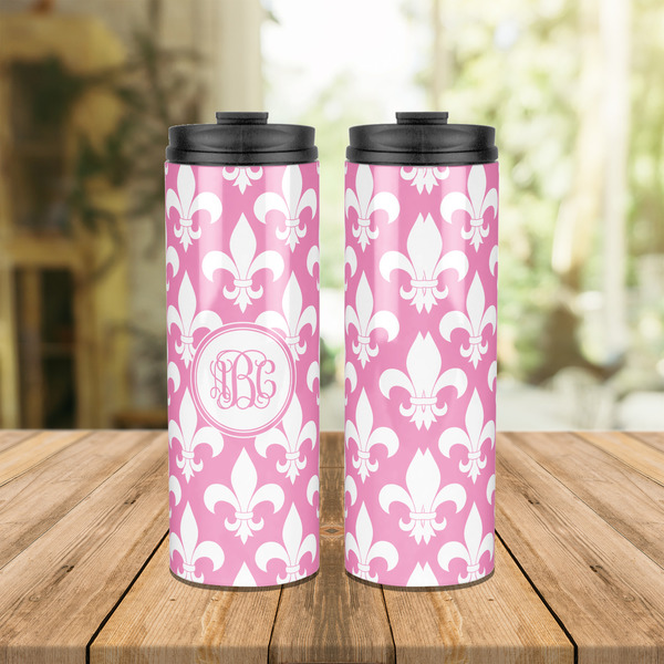 Fleur De Lis Stainless Steel Tumbler - Lifestyle