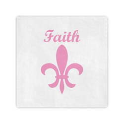 Fleur De Lis Cocktail Napkins (Personalized)