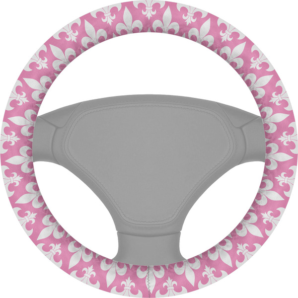 Custom Fleur De Lis Steering Wheel Cover