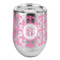 Fleur De Lis Stemless Wine Tumbler - Full Print (Personalized)