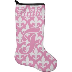 Fleur De Lis Holiday Stocking - Single-Sided - Neoprene (Personalized)