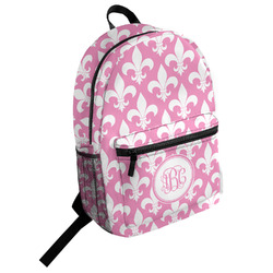 Fleur De Lis Student Backpack (Personalized)