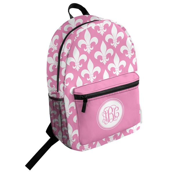 Custom Fleur De Lis Student Backpack (Personalized)