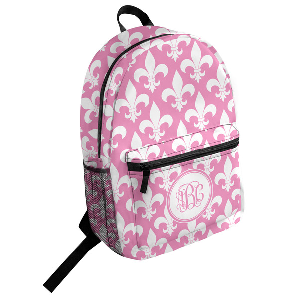 Custom Fleur De Lis Student Backpack (Personalized)