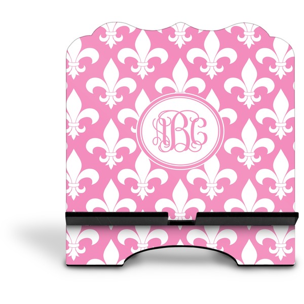 Fleur De Lis Stylized Tablet Stand - Front without iPad