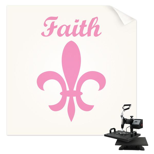 Custom Fleur De Lis Sublimation Transfer (Personalized)