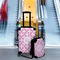 Fleur De Lis Suitcase Set 4 - IN CONTEXT