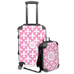 Fleur De Lis Kids 2-Piece Luggage Set - Suitcase & Backpack (Personalized)