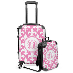 Fleur De Lis Kids 2-Piece Luggage Set - Suitcase & Backpack (Personalized)