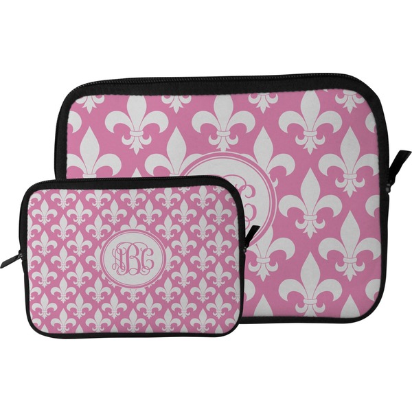 Fleur De Lis Tablet Sleeve (Size Comparison)